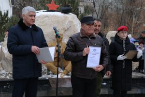 Астраханские патриоты провели митинг, посвященный 34-й годовщине вывода советских войск из Афганистана